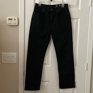 Mens black jeans Sz 30